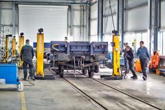 Revision an Güterwagen